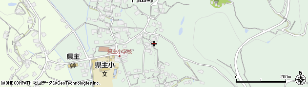 岡山県井原市門田町1721周辺の地図