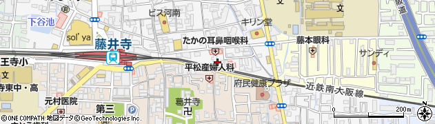 ルミネ藤井寺周辺の地図