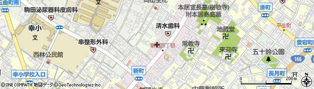 三重県松阪市新町1005周辺の地図