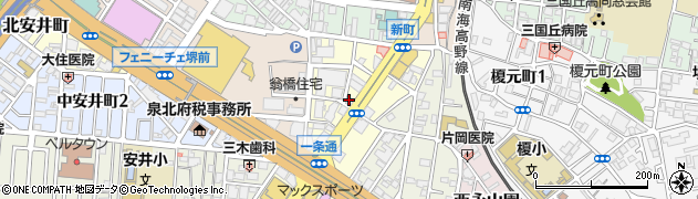 株式会社福屋不動産販売　堺東店周辺の地図