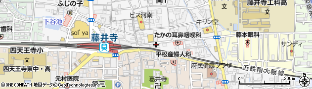 ＪＡ大阪南藤井寺周辺の地図