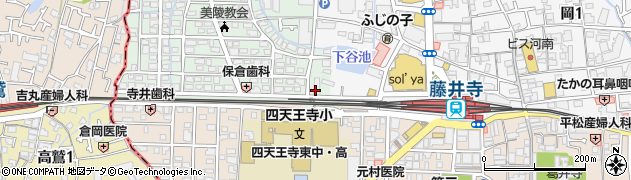 留学生会館周辺の地図