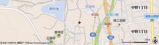広島県福山市加茂町下加茂1280周辺の地図