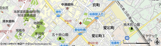 三重県松阪市京町9周辺の地図