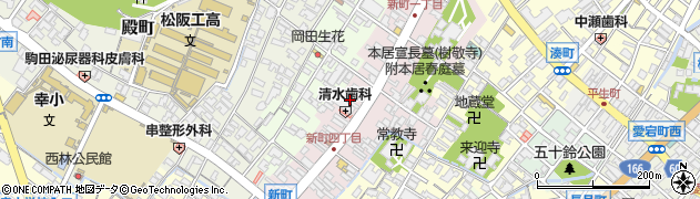 三重県松阪市新町1016周辺の地図