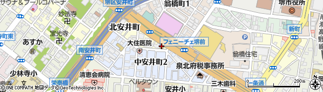 住宅型有料老人ホーム シエスタ堺周辺の地図