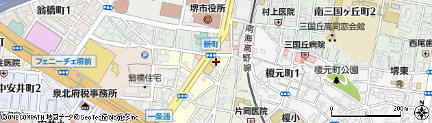 株式会社三井住友銀行　堺ローンプラザ周辺の地図