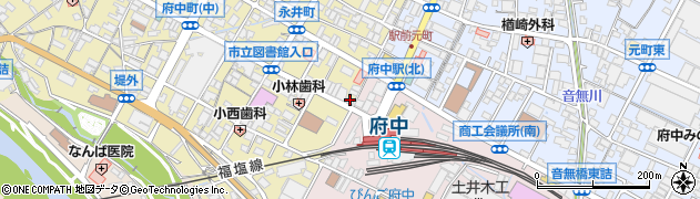 株式会社カワキヤクリーニング　駅前店周辺の地図