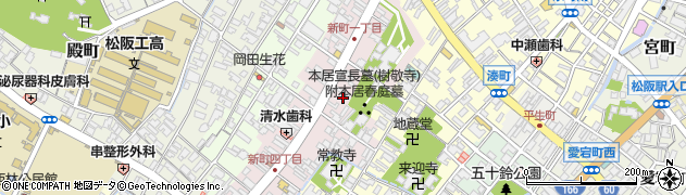 三重県松阪市新町844周辺の地図