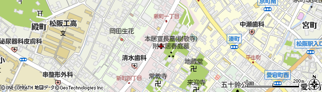 三重県松阪市新町846周辺の地図