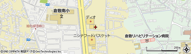 岡山県倉敷市堀南周辺の地図