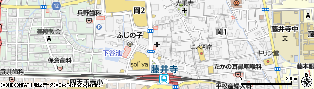 三井住友銀行藤井寺支店 ＡＴＭ周辺の地図