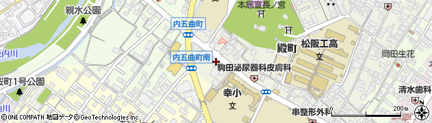読売新聞読売センター　松阪第一周辺の地図