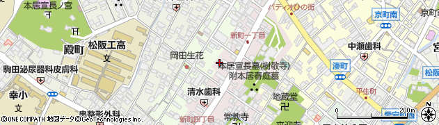 三重県松阪市新町831周辺の地図