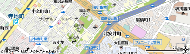 創価学会堺平和会館周辺の地図