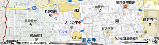 損害保険ジャパン株式会社　大阪南支店・藤井寺支社周辺の地図