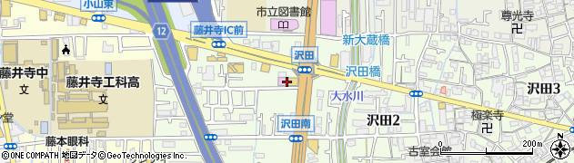 セカンドストリート　藤井寺インター店周辺の地図