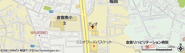 ピュアクリーニング岡山　堀南店周辺の地図