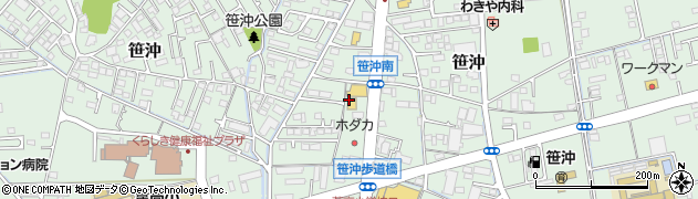 サイクルベースあさひ倉敷笹沖店周辺の地図