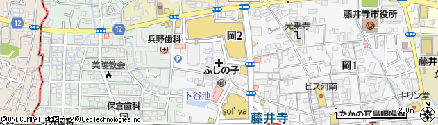 株式会社小阪楽器店藤井寺支店周辺の地図