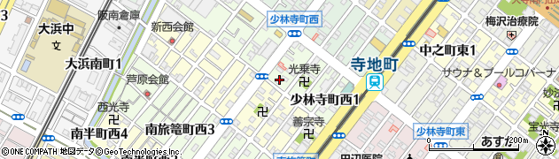 中津動物病院周辺の地図