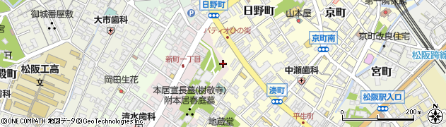 三重県松阪市新町877周辺の地図