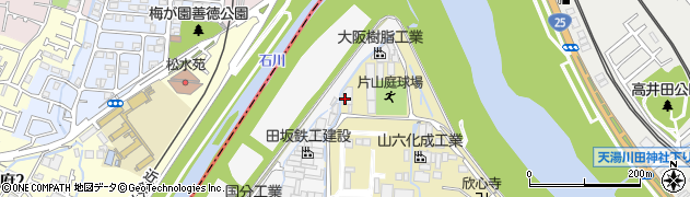 彩華化学工業株式会社　片山工場周辺の地図