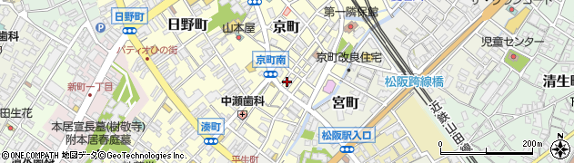 三重県松阪市京町35周辺の地図