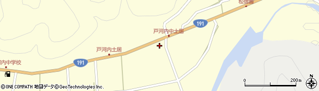 広島県山県郡安芸太田町土居737周辺の地図