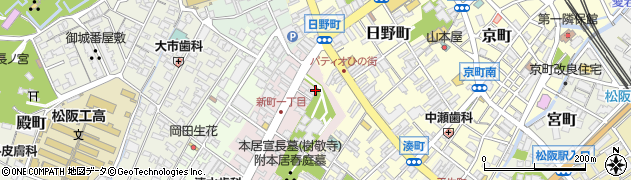 三重県松阪市新町872周辺の地図