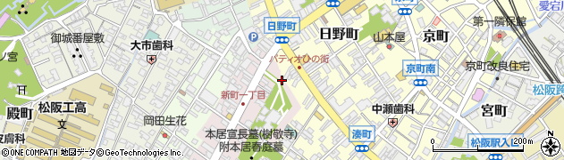 三重県松阪市新町875周辺の地図