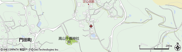 岡山県井原市門田町3400周辺の地図