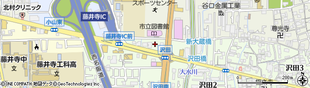 株式会社ビーバーハウス　藤井寺営業所周辺の地図
