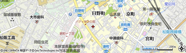 三重県松阪市日野町595周辺の地図