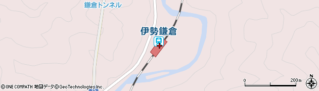 伊勢鎌倉駅周辺の地図