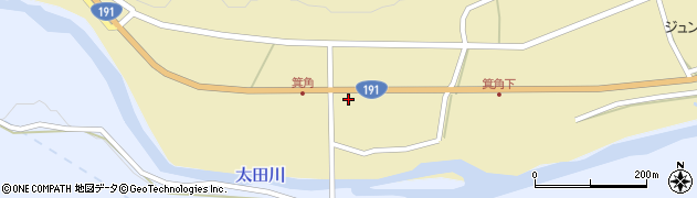 広島県山県郡安芸太田町上殿173周辺の地図