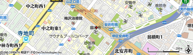 ライブウェル株式会社　大阪営業所周辺の地図