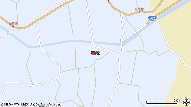〒722-1626 広島県世羅郡世羅町賀茂の地図