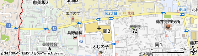 ニトリＥＸＰＲＥＳＳイオン藤井寺ショッピングセンター店周辺の地図