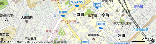 三重県松阪市日野町626周辺の地図