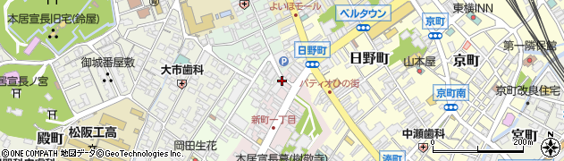三重県松阪市新町805周辺の地図