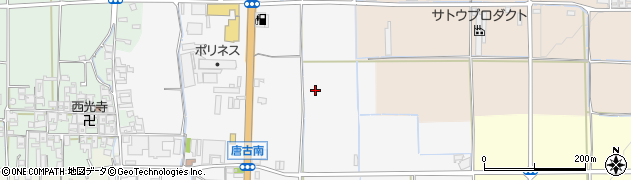 奈良県田原本町（磯城郡）唐古周辺の地図