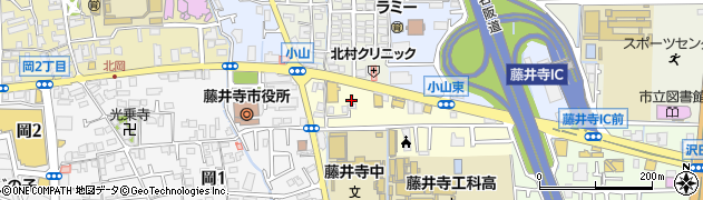 セコム株式会社　藤井寺支社周辺の地図