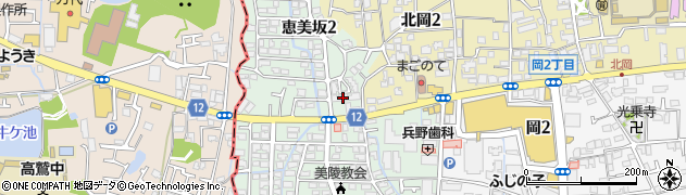 藤井寺ガーデンハイツ周辺の地図