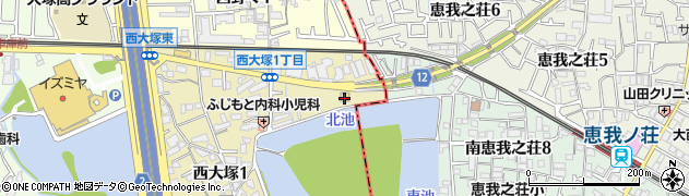 サイゼリヤ 松原西大塚店周辺の地図