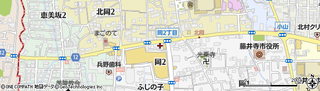 プラージュ藤井寺理容周辺の地図