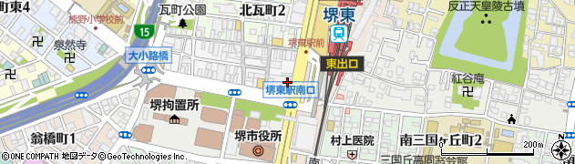 堺東　事務所（司法書士法人）周辺の地図