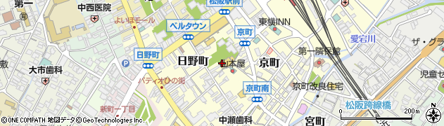 三重県松阪市日野町690周辺の地図