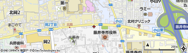まいどおおきに食堂藤井寺食堂周辺の地図