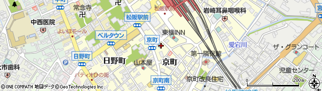 エースイン松阪周辺の地図